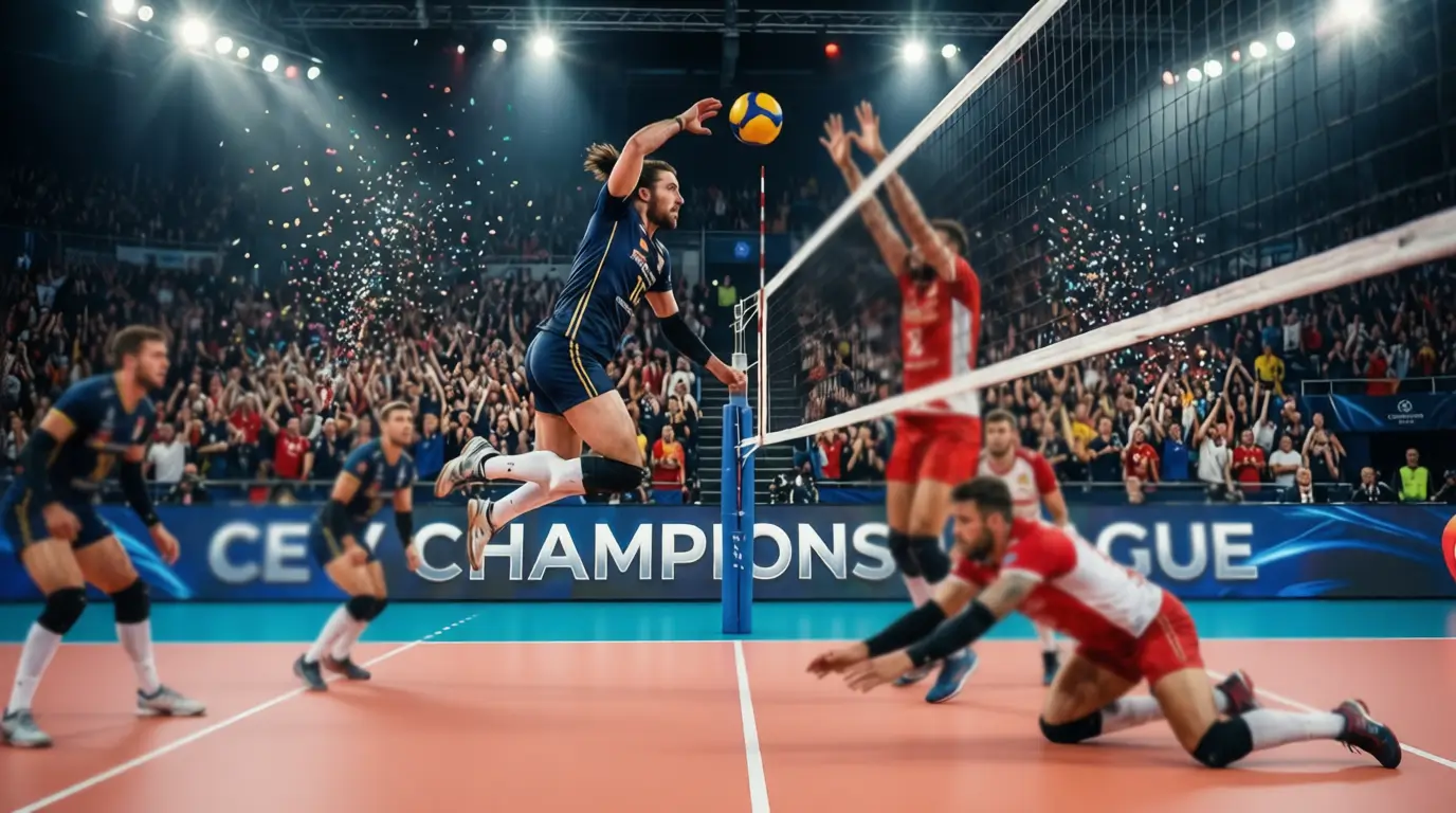 Finale di Champions League di volley con squadre europee